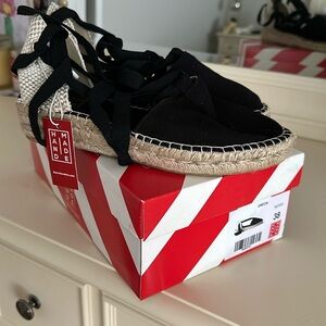 Handmade espadrilles (never worn)